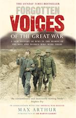 Forgotten Voices Of The Great War