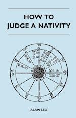How To Judge A Nativity