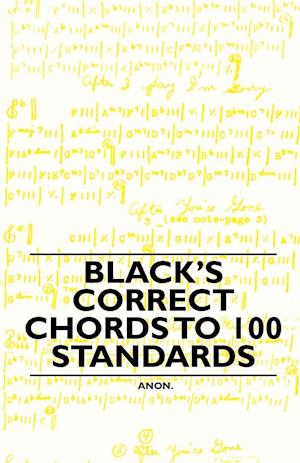 Black's Correct Chords to 100 Standards