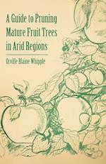 A Guide to Pruning Mature Fruit Trees in Arid Regions