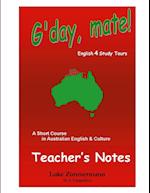 G'day, mate! Teacher's Notes