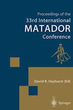 Proceedings of the 33rd International MATADOR Conference