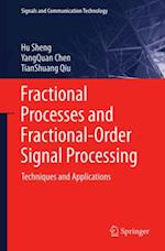 Fractional Processes and Fractional-Order Signal Processing