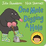 One Mole Digging A Hole