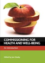 Commissioning for Health and Well-Being