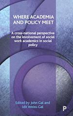 Where Academia and Policy Meet