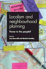 Localism and Neighbourhood Planning