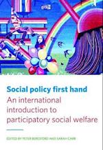 Social Policy First Hand