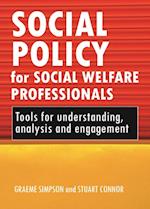 Social policy for social welfare professionals