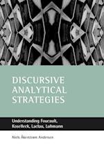 Discursive analytical strategies