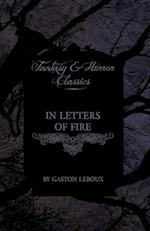 IN LETTERS OF FIRE (FANTASY &