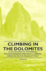 Various: Climbing in the Dolomites - A Collection of Histori