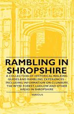 RAMBLING IN SHROPSHIRE - A COL