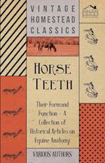 Horse Teeth - Their Form and Function - A Collection of Historical Articles on Equine Anatomy