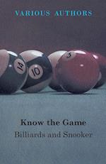 Know the Game - Billiards and Snooker