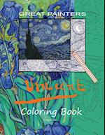 Great Painters Vincent Coloring Book 