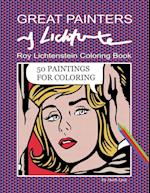 Great Painters Roy Lichtenstein Coloring Book 