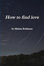 How to Find Love