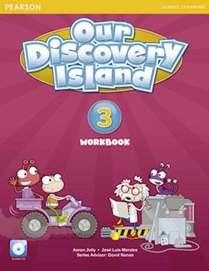 Our Discovery Island American Edition Workbook with Audio CD 3 Pack