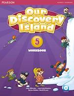 Our Discovery Island American Edition Workbook with Audio CD 5 Pack