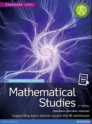 Pearson Baccalaureate Mathematical Studies 2nd edition print and ebook bundle for the IB Diploma