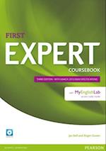 Expert First 3rd Edition Coursebook with Audio CD and MyEnglishLab Pack