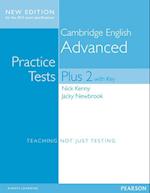 Cambridge Advanced Volume 2 Practice Tests Plus New Edition Students' Book with Key