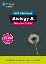 Pearson REVISE OCR AS/A Level Biology Revision Guide inc online edition - 2023 and 2024 exams