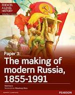 Edexcel A Level History, Paper 3: The making of modern Russia 1855-1991 Student Book + ActiveBook