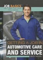 Getting a Job in Automotive Care and Service