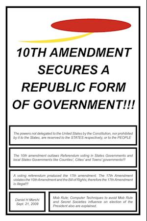 10th Amendment Secures a Republic Form of Government!!!