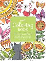 Posh Adult Coloring Book Inspired Garden: Soothing Designs for Fun & Relaxation