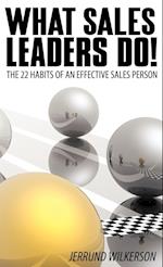 What Sales Leaders Do!