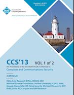 CCS 13 The Proceedings of the 2013 ACM SIGSAC Conference on Computer and Communications Security V1