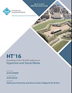 HT 16 27th ACM Conference on Hypertext & Social Media