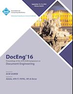 Doceng 16 ACM Symposium on Document Engineering
