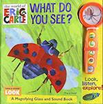 World of Eric Carle: What Do You See? A Magnifying Glass and Sound Book