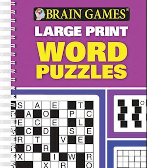 Brain Games Large Print Word Puzzles