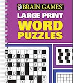 Brain Games Large Print Word Puzzles