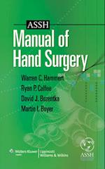 ASSH Manual of Hand Surgery