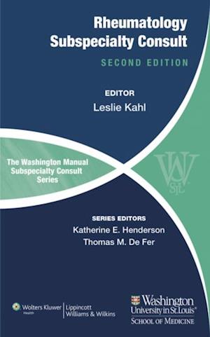 Washington Manual of Rheumatology Subspecialty Consult