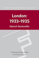 London 1933-1935 DBW Vol 13