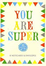 Small Object You Are Super Thank-You Notecards