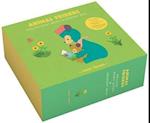 Animal Friends Deluxe Baby Book & Memory Box