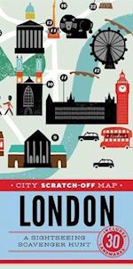 Map-City Scratch-Off Map Londo