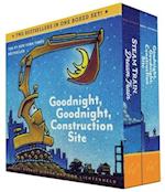 Goodnight, Goodnight, Construction Site and Steam Train, Dream Train Board Books Boxed Set (Board Books for Babies, Preschool Books, Picture Books for