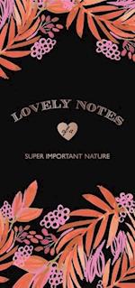 Lovely Notes: Berries and Leaves