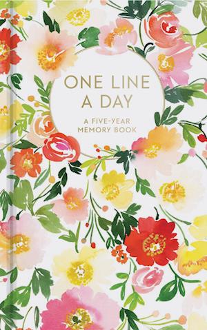 Floral One Line a Day: A Five-Year Memory Book