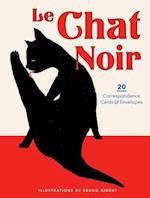 Le Chat Noir: 20 Correspondence Cards & Envelopes