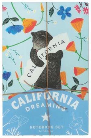 California Dreaming Notebook Set (California Gifts, Notebook Collection, Journal Set)